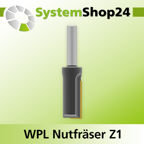 Systemshop24 Wendeplatten-Nutfräser Z1 D16mm AL29,5mm GL74mm S8mm RL