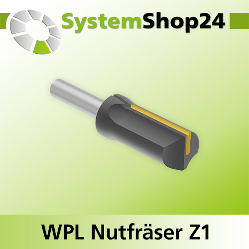 Systemshop24 Wendeplatten-Nutfräser Z1 D18mm AL29,5mm GL74mm S8mm RL