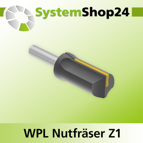 Systemshop24 Wendeplatten-Nutfräser Z1 D20mm AL29,5mm GL74mm S8mm RL