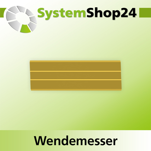 Systemshop24 Wendemesser beschichtet L29,5mm B10mm D1,5mm