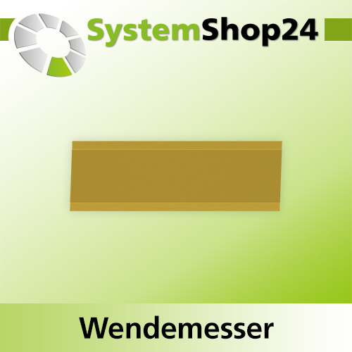 Systemshop24 Wendemesser beschichtet L29,5mm B10mm D1,5mm