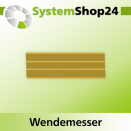 Systemshop24 Wendemesser beschichtet L30mm B10mm D1,5mm