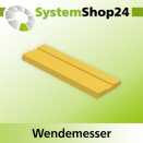 Systemshop24 Wendemesser beschichtet L30mm B10mm D1,5mm