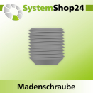 Systemshop24 Madenschraube mit Innensechskant M2,5x2,5mm...