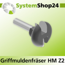 Systemshop24 Griffmuldenfräser HM Z2 D44,5mm (1...
