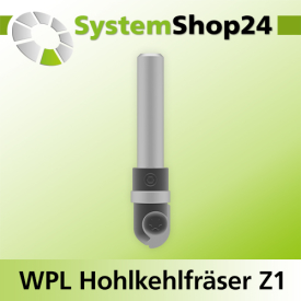Systemshop24 Wendeplatten-Hohlkehlfräser mit...