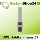 Systemshop24 Wendeplatten-Hohlkehlfräser mit...