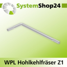 Systemshop24 Wendeplatten-Hohlkehlfräser mit...