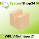 Systemshop24 Wendeplatten-V-Nut- und Schriftenfräser...