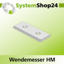 Systemshop24 Wendemesser HM L29,5mm B12mm D1,5mm 45°