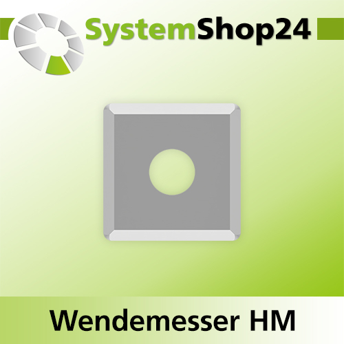 Systemshop24 Wendemesser HM L12mm B12mm D1,5mm R0,75mm