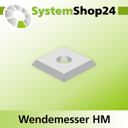 Systemshop24 Wendemesser HM L12mm B12mm D1,5mm R0,75mm