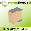 Systemshop24 Bündigfräser mit Achswinkel und...