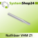 Systemshop24 VHM Nutfräser für Dremel Z1 D3,2mm...