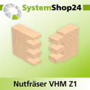 Systemshop24 VHM Nutfräser für Dremel Z1 D3,2mm...