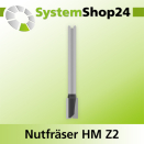 Systemshop24 Nutfräser für Dremel HM Z2 D4,8mm...