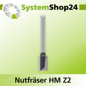 Systemshop24 Nutfräser für Dremel HM Z2 D6,4mm...