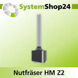 Systemshop24 Nutfräser für Dremel HM Z2 D12,7mm...