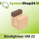 Systemshop24 Bündigfräser für Dremel mit...