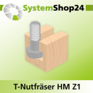 Systemshop24 T-Nutfräser für Dremel HM Z1 D8mm...
