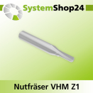 Systemshop24 VHM Nutfräser für Dremel Z1 D3,2mm...