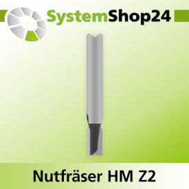 Systemshop24 Nutfräser für Dremel HM Z2 D4,8mm...