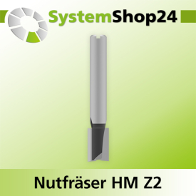 Systemshop24 Nutfräser für Dremel HM Z2 D6,4mm...