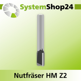 Systemshop24 Nutfräser für Dremel HM Z2 D6,4mm...