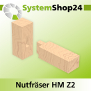 Systemshop24 Nutfräser für Dremel HM Z2 D6,4mm...