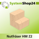 Systemshop24 Nutfräser für Dremel HM Z2 D6,4mm...
