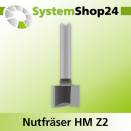 Systemshop24 Nutfräser für Dremel HM Z2 D12,7mm...