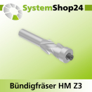 Systemshop24 Bündigfräser spiralgenutet mit...