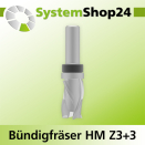 Systemshop24 Bündigfräser spiralgenutet mit...