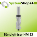Systemshop24 Bündigfräser spiralgenutet mit...