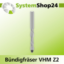 Systemshop24 VHM Bündigfräser spiralgenutet mit...