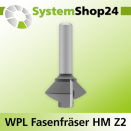 Systemshop24 Wendeplatten-Fasenfräser Z2 D28,6mm (1...