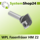 Systemshop24 Wendeplatten-Fasenfräser Z2 D28,6mm (1...
