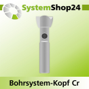 Systemshop24 Bohrsystem-Kopf Chromstahl D15mm d6mm H9mm...