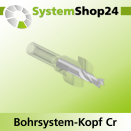 Systemshop24 Bohrsystem-Kopf Chromstahl D19mm (3/4")...