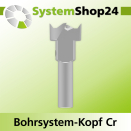 Systemshop24 Bohrsystem-Kopf Chromstahl D19mm (3/4")...