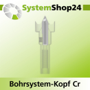 Systemshop24 Bohrsystem-Kopf Chromstahl D19mm (3/4")...