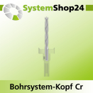 Systemshop24 Bohrsystem-Kopf Chromstahl D28mm d6mm H9mm...