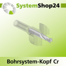 Systemshop24 Bohrsystem-Kopf Chromstahl D29mm d6mm H9mm...