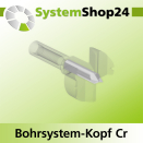 Systemshop24 Bohrsystem-Kopf Chromstahl D30mm d6mm H9mm...