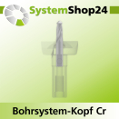 Systemshop24 Bohrsystem-Kopf Chromstahl D33mm d6mm...