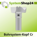 Systemshop24 Bohrsystem-Kopf Chromstahl D34mm d6mm...