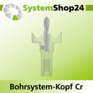Systemshop24 Bohrsystem-Kopf Chromstahl D34mm d6mm...