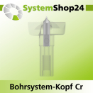 Systemshop24 Bohrsystem-Kopf Chromstahl D35mm (1...