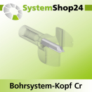 Systemshop24 Bohrsystem-Kopf Chromstahl D36mm d6mm...