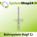 Systemshop24 Bohrsystem-Kopf Chromstahl D42mm d6mm...